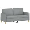 vidaXL Sofa Set Light Gray