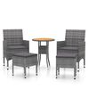 vidaXL Garden Lounge Set Grey