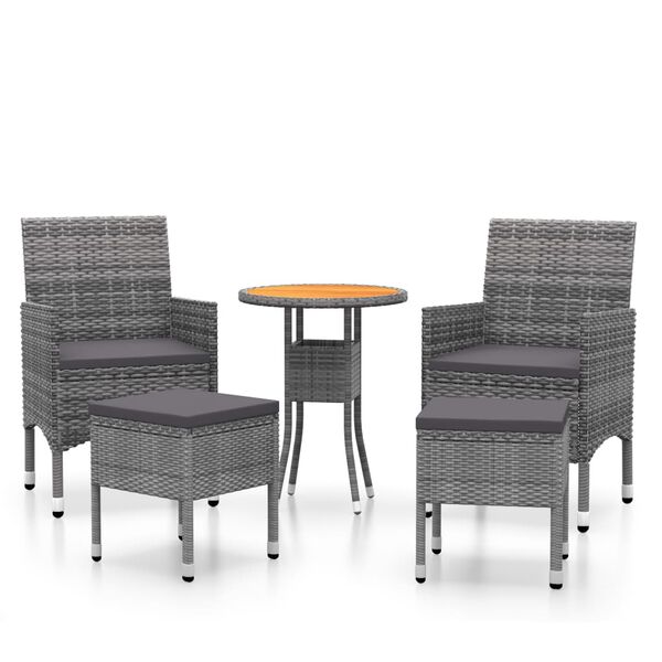 vidaXL Garden Lounge Set Grey