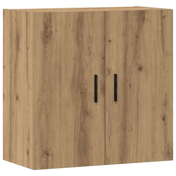 vidaXL Wall Cabinet Artisan Oak Engineered Wood Medium Wall Cabinet