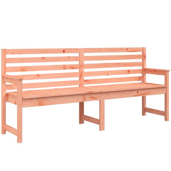 vidaXL Garden Bench Natural Wood Solid Douglas wood Large Durable
