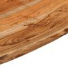 vidaXL Bathroom Countertop Natural Acacia Solid Acacia wood 23.6 x 23.6 in