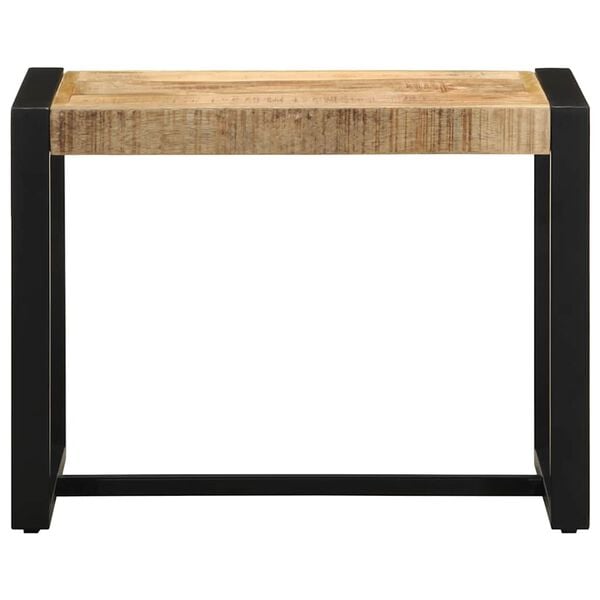 vidaXL Bench Natural Wood Mango Wood Medium Durable Bench
