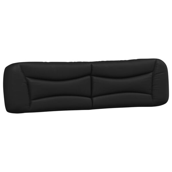 vidaXL Headboard Cushion Black