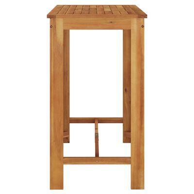 vidaXL Patio Bar Table 47.2"x23.6"x41.3" Solid Wood Acacia