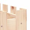 vidaXL Garden Raised Bed Natural Solid pine wood Large Garden Raised Bed