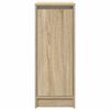 vidaXL Shoe Cabinet Sonoma Oak Engineered Wood Compact Shoe Cabinet