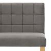 vidaXL Bench Grey Velvet 55.1 in Classic/Traditional Bench