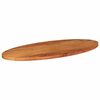 vidaXL Table Top 47.2"x19.7"x1.5" Oval Solid Wood Acacia