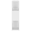 vidaXL Book Cabinet Room Divider White Engineered wood Standard