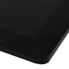 vidaXL Table Top Black Tempered Glass 27.6 x 27.6 in Heat-resistant