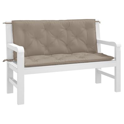 vidaXL Cushion for Swing Chair Taupe 47.2" Fabric