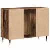 vidaXL Bathroom Cabinet with Shelf Old Wood 31.50 x 12.99 x 23.62 in