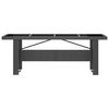 vidaXL Outdoor Dining Set Black