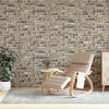 vidaXL 3D Wall Panels with Multicolor Brick Design 10 pcs EPS