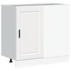 vidaXL Kitchen Base Cabinet White Engineered wood Standard