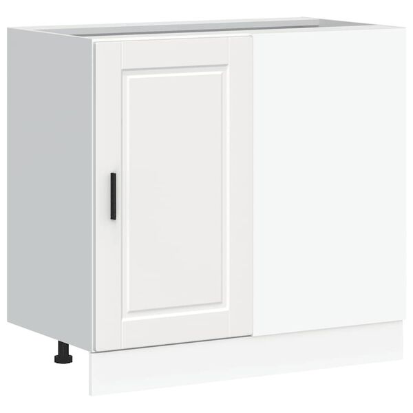 vidaXL Kitchen Base Cabinet White Engineered wood Standard
