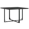 vidaXL Garden Dining Set Black