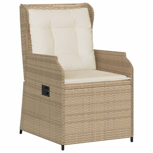 vidaXL Patio Lounge Set Beige and cream white