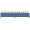 vidaXL Bed Frame Blue 35.4" x 78.7" Corduroy fabric