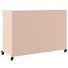 vidaXL Sideboard Pink Cold-rolled steel Medium Sideboard Rectangular