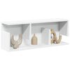 vidaXL Wall Cabinet White Engineered wood Medium Wall Cabinet