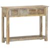 vidaXL Console Table 39.4"x11.8"x29.9" Solid Mango Wood