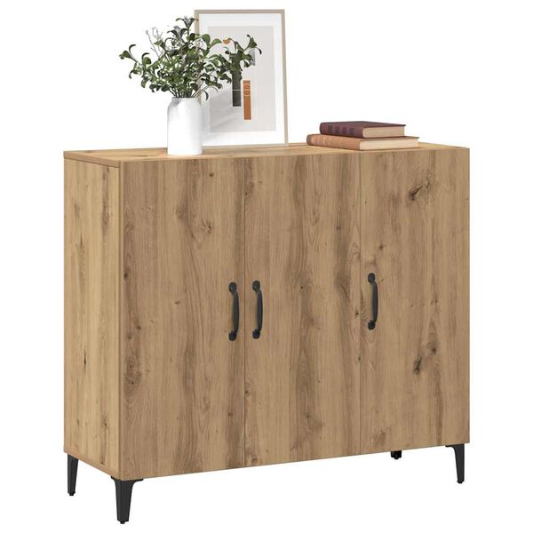 vidaXL Sideboard Artisan oak Engineered wood Standard Sideboard