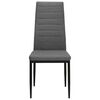 vidaXL Dining Chair Set of 4 Light Gray