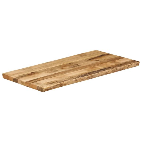 vidaXL Table Top Natural Solid mango wood 47.2 x 23.6 in Durable