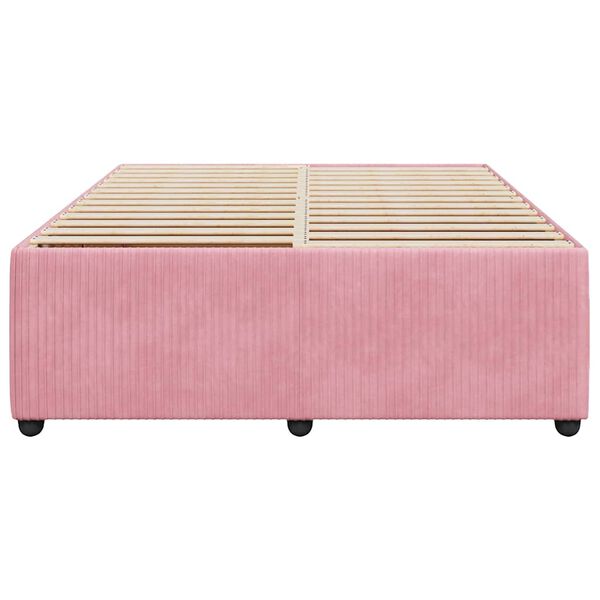 vidaXL Bed Frame Pink