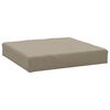 vidaXL Pallet Cushion Taupe Oxford fabric (100% polyester) Cushion