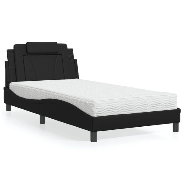 vidaXL Bed Black