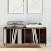 vidaXL Record Cabinet with Shelf Old wood 39.37 x 14.96 x 18.90 in