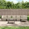 vidaXL Garden Lounge Set Anthracite, Beige