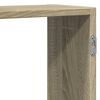 vidaXL Wall Shelf Sonoma Oak Engineered Wood Medium Floating Shelf