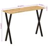 vidaXL Console Table Natural Mango Wood