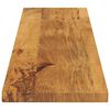 vidaXL Table Top Oak Solid mango wood 63.0 x 11.8 in Durable Table Top
