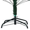 vidaXL Artificial Christmas Tree Green PVC, steel, plastic Large