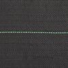 vidaXL Weed Membrane Black with green stripes Polypropylene 3.3 x 82.0 ft