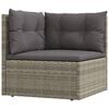 vidaXL Garden Lounge Set Gray