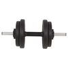 vidaXL Barbell and Dumbbell Set 132.3 lb