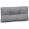 vidaXL Pallet Cushion Grey Polyester 47.2 x 31.5 x 4.7 in Modular