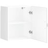 vidaXL Kitchen Wall Cabinet White Engineered wood Medium