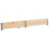 vidaXL Pallet Collar 39.4"x39.4" Solid Pine Wood