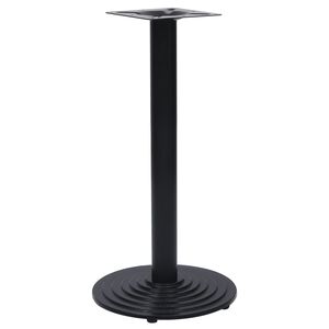 vidaXL Bistro Table Leg Black Cast iron Medium Industrial