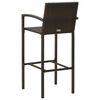vidaXL Garden Bar Set Brown