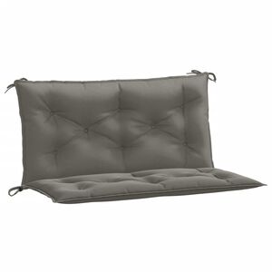 vidaXL Garden Bench Cushion Melange dark grey Polyester