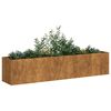 vidaXL Planter Rusty Weathering Steel Large Durable Planter