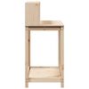 vidaXL Potting Table Natural Pine Solid pine wood Large Potting Table